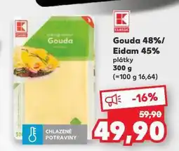 Kaufland Eidam 45% nabídka
