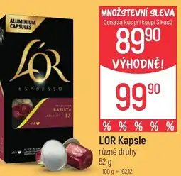 Globus L'OR Kapsle nabídka