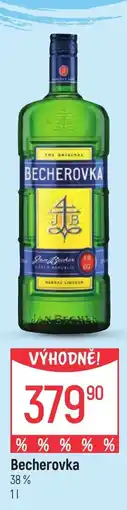 Globus Becherovka 38% nabídka