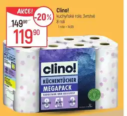 Globus Clino! kuchyňské role, 3vrstvé nabídka
