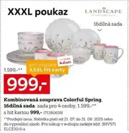 XXXLutz Kombinovaná souprava Colorful Spring nabídka