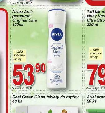 Lidl Nivea antiperspirant nabídka