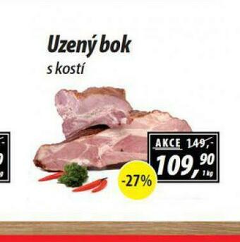 ZEMAN Uzený bok s kostí nabídka