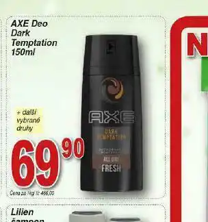 Lidl Axe deo nabídka