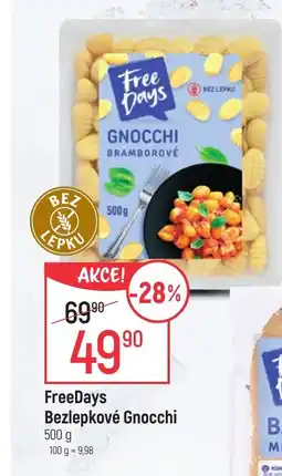 Globus FreeDays Bezlepkové Gnocchi nabídka
