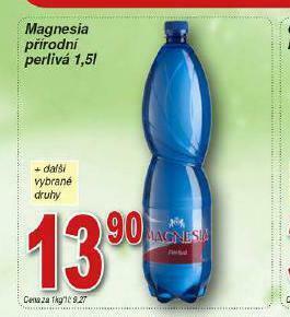 Lidl Magnesia přírodní nabídka