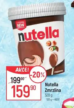 Globus Nutella Zmrzlina nabídka