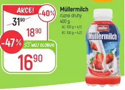 Globus Müllermilch nabídka