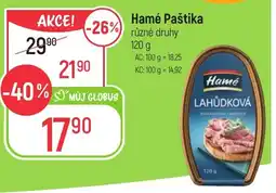 Globus Hamé Paštika nabídka