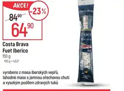 Globus Costa Brava Fuet Iberico nabídka