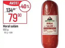 Globus Horal salám nabídka