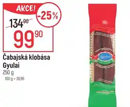 Globus Čabajská klobása Gyulai nabídka