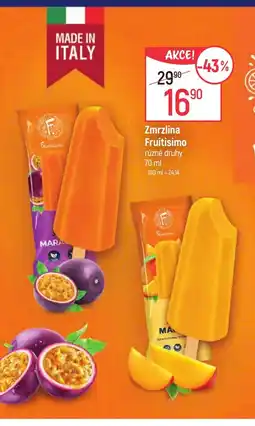 Globus Zmrzlina Fruitisimo nabídka