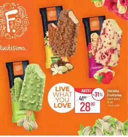 Globus Zmrzlina Fruitisimo nabídka