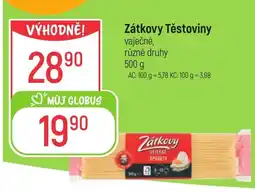 Globus Zátkovy Těstoviny vaječné nabídka