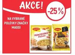 Globus Na vybrané polévky značky Maggi nabídka