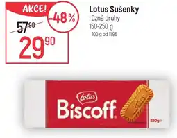 Globus Lotus Sušenky nabídka