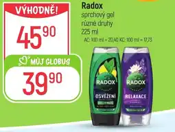 Globus RADOX sprchový gel nabídka