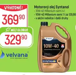 Globus Motorový olej Syntanol nabídka