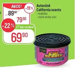 Globus Autovůně California scents nabídka