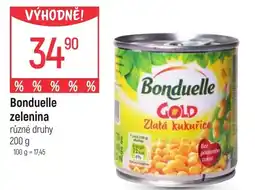 Globus Bonduelle zelenina nabídka