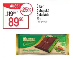 Globus Ülker Dubajská Čokoláda nabídka
