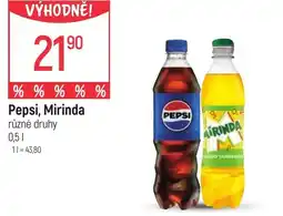 Globus PEPSI ,MIRINDA nabídka