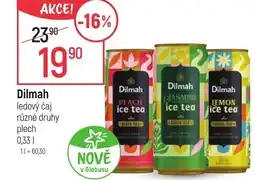 Globus Dilmah ledový čaj nabídka