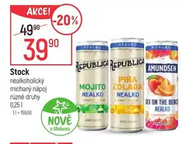 Globus Stock nealkoholický míchaný nápoj nabídka
