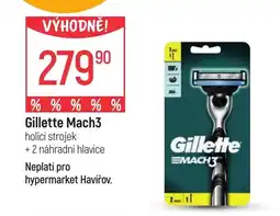Globus Gillette Mach3 nabídka