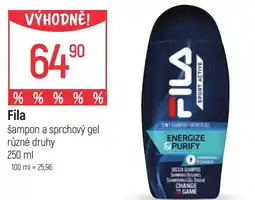 Globus FILA šampon a sprchový gel nabídka