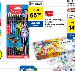 Tesco Maped color´s peps trojhranné pastelky nabídka