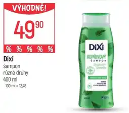 Globus Dixi šampon nabídka