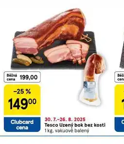 Tesco Uzený bok bez kosti nabídka