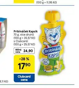Tesco Pribináček kapsík nabídka