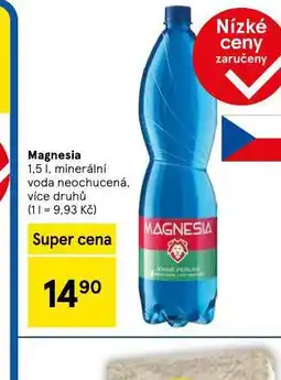 Tesco Magnesia nabídka