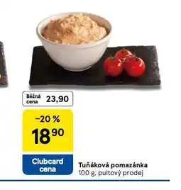 Tesco Tuňáková pomazánka nabídka