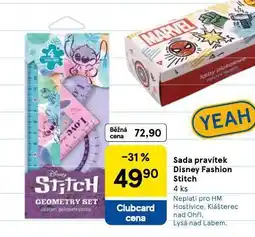 Tesco Sada pravítel disney fashion stitch nabídka