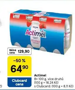 Tesco Actimel nabídka