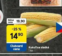 Tesco Kukuřice sladká nabídka