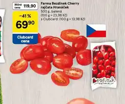 Tesco Cherry rajčata hranáček nabídka