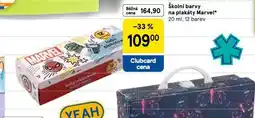 Tesco Školní barvy na plakáty marvel nabídka