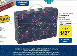 Tesco Školní kufřík hranatý nabídka