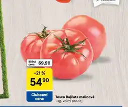 Tesco Rajčata malinová nabídka