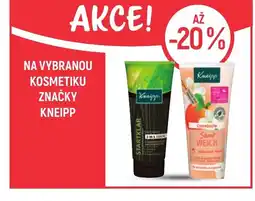 Globus Na vybranou kosmetiku značky Kneipp nabídka