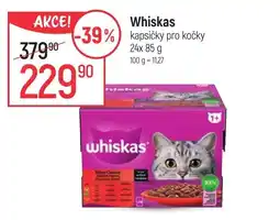 Globus Whiskas kapsičky pro kočky nabídka