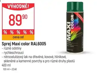 Globus Sprej Maxi color RAL6005 nabídka
