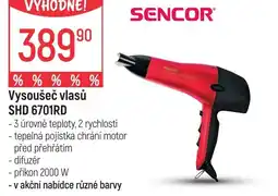 Globus SENCOR Vysoušeč vlasů SHD 6701RD nabídka