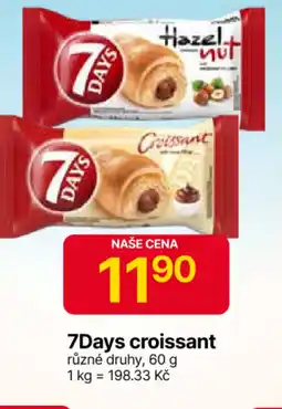 Hruška 7Days croissant nabídka