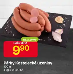 Hruška Párky Kostelecké uzeniny nabídka
